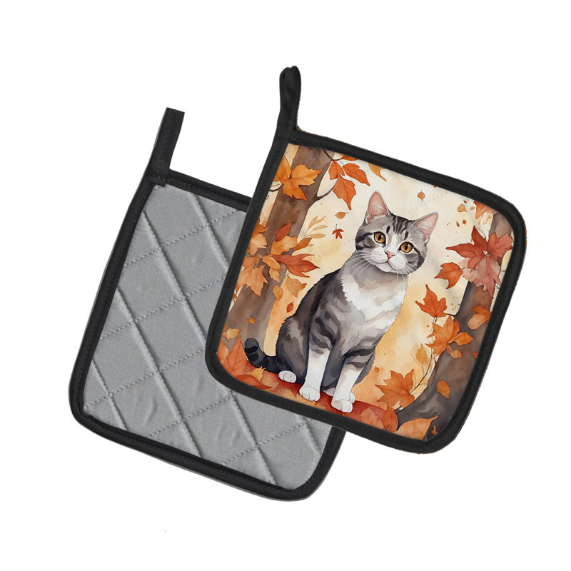 Paire de supports à casseroles American Wirehair