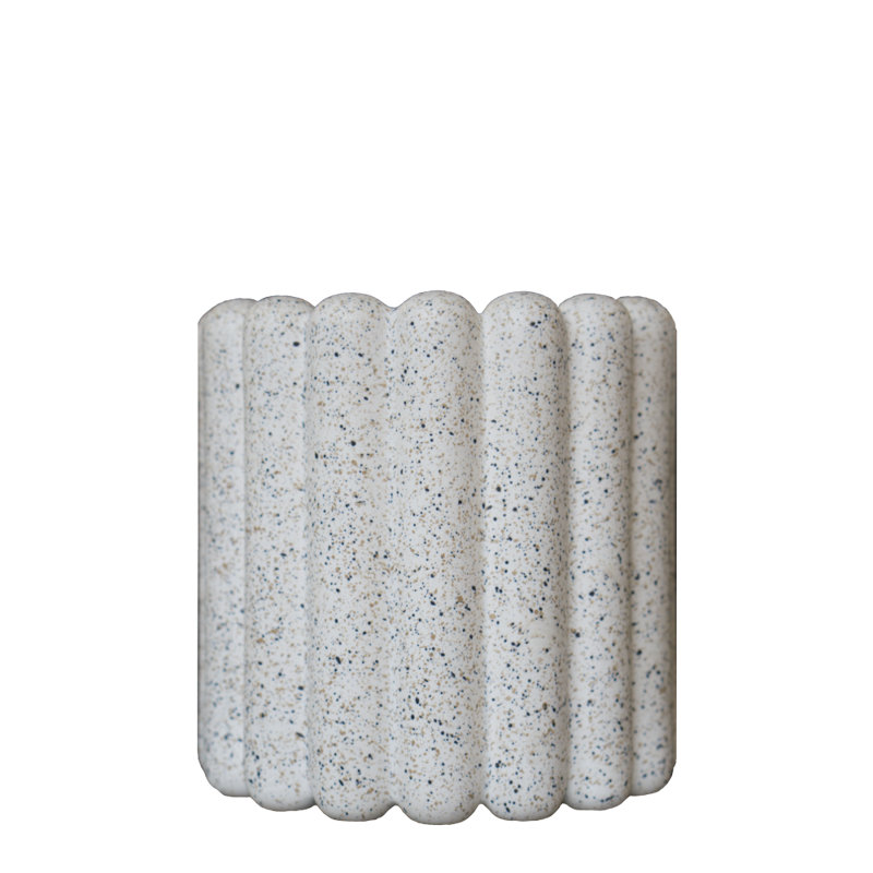 Ceramic Pot Planter, 7.48" H x 7.48" W x 7.48" D
