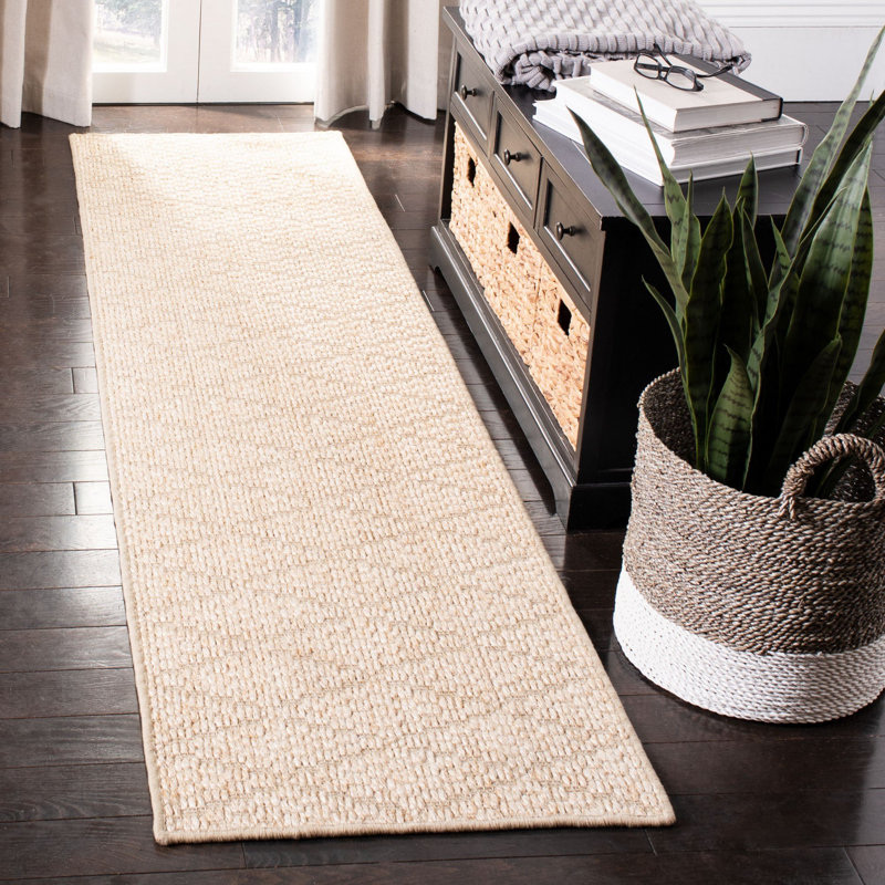Tapis en sisal Rodanthe, Tapis de couloir 2 pi 3 po x 12 pi