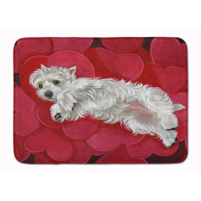 Tapis pour salle de bain Westie