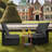 Outdoor 6'' Lounge Chair Seat / Back Cushion-61827798