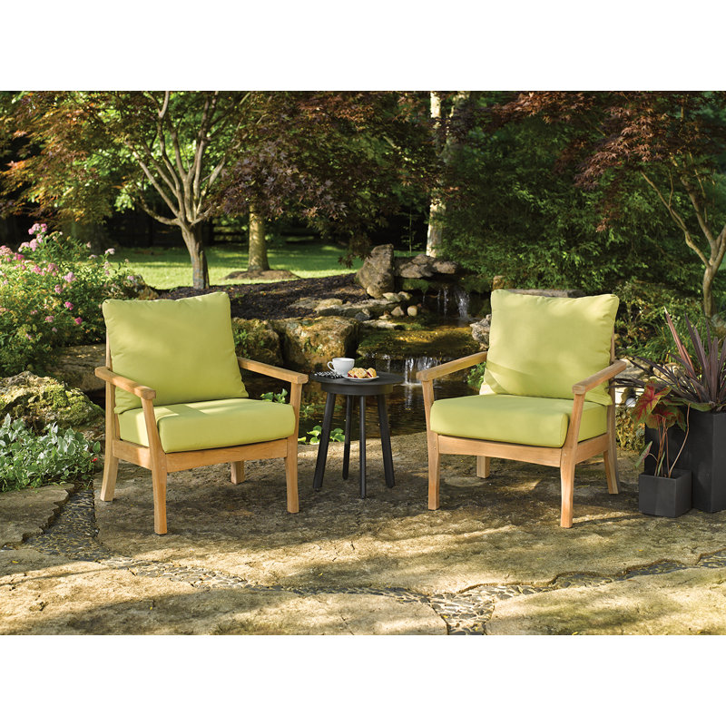 Mera Outdoor Lounge Chair, Peridot