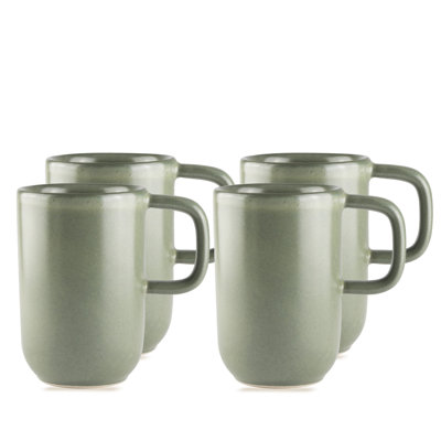 Tasse en grès olive Uno 380 ml