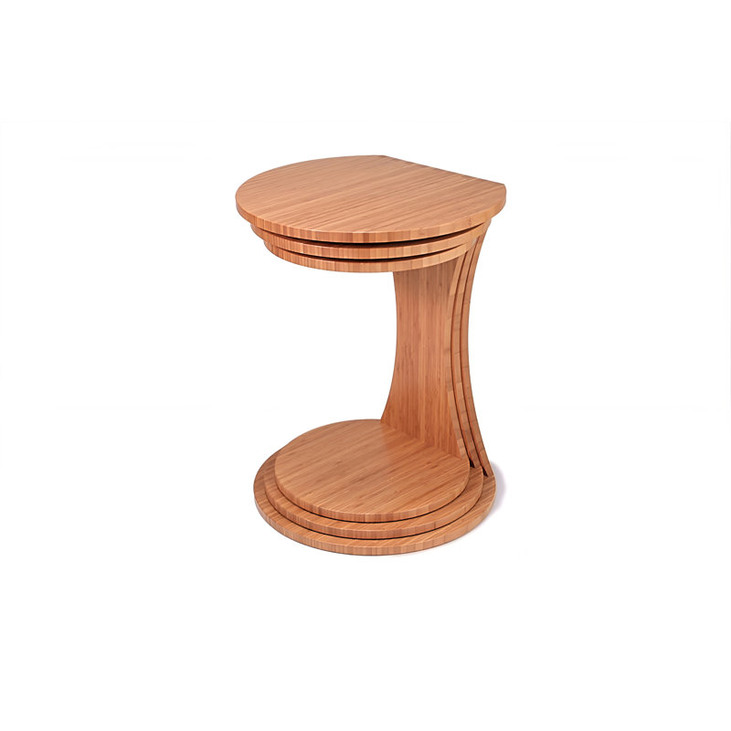 Tables gigognes Double O, Noir