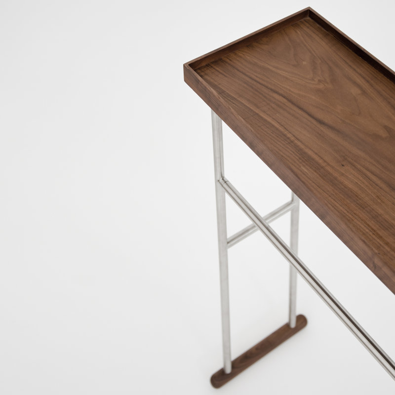 Caddy Towel Rail , Walnut