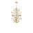 Andre Wrought Iron Dimmable Tiered Chandelier-138506931