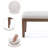 Isaura Polyester Upholstered Bench-2090126892
