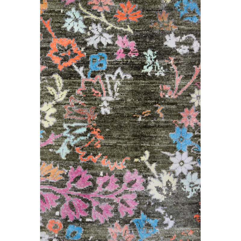 Erased One-of-a-Kind 7'11" X 9'11" Area Rug
