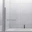 Porte de douche avec l 31,00 po x H 55,00 po