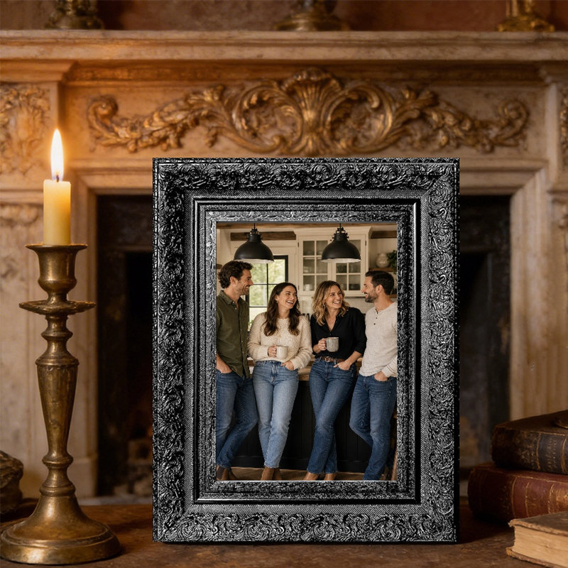 Cadre photo 8 "x 10" noir 1PC pour tablette de bureau