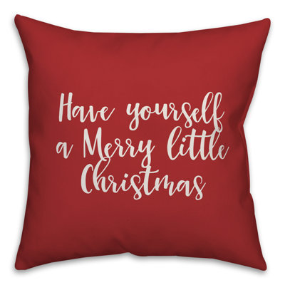 Solid Colour Reversible Throw Pillow