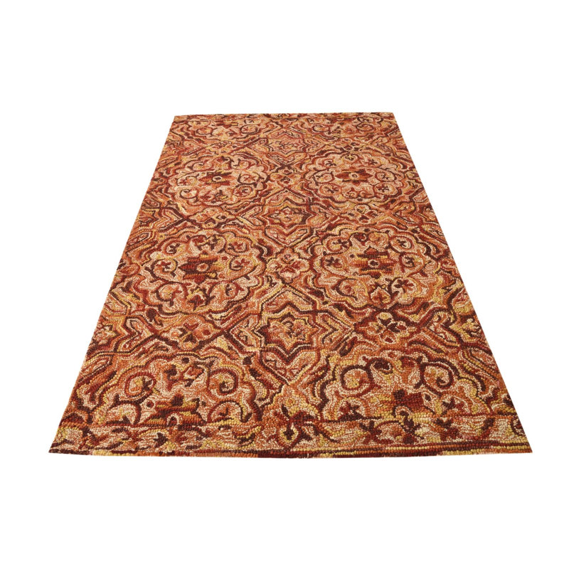 Tapis multicolore 5 pi x 7 pi 11 po