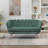 Shay 59.2" Flared Arm Curved Loveseat-1156710594
