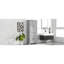 Armoire de salle de bain grise - spacieuse, 1 tablette réglable, armoire basculante en finition, plusieurs compartiments-1638657096