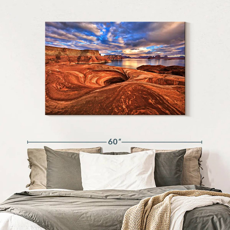 Formations Alvord Lake Powell Rock, H 32 po x l 48 po