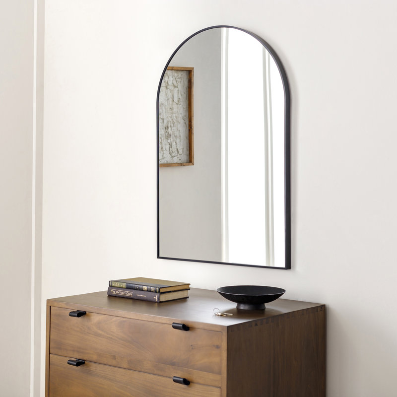 Norby Mirror, Black, 35" x 24"