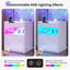 51 cm W Bedside Table-729474919