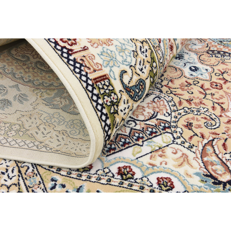 Eleanor Oriental Indoor Rug, Runner 2'11" x 13'1", Cream