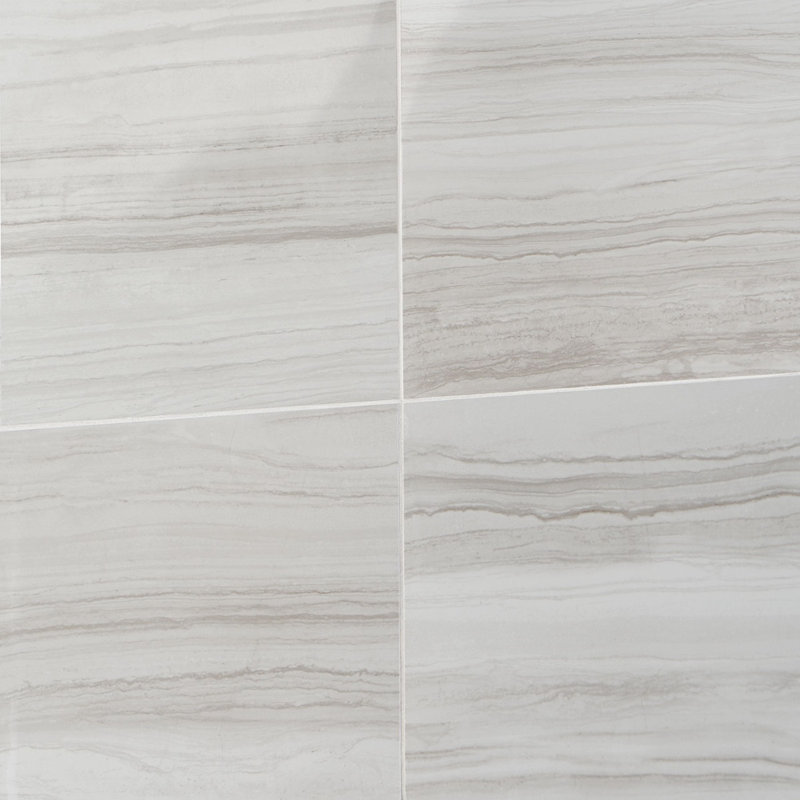 23.62 in. x 47.24 in. Polished Porcelain Floor and Wall Tile (15.5 Sq. Ft. / Case), Luminus White