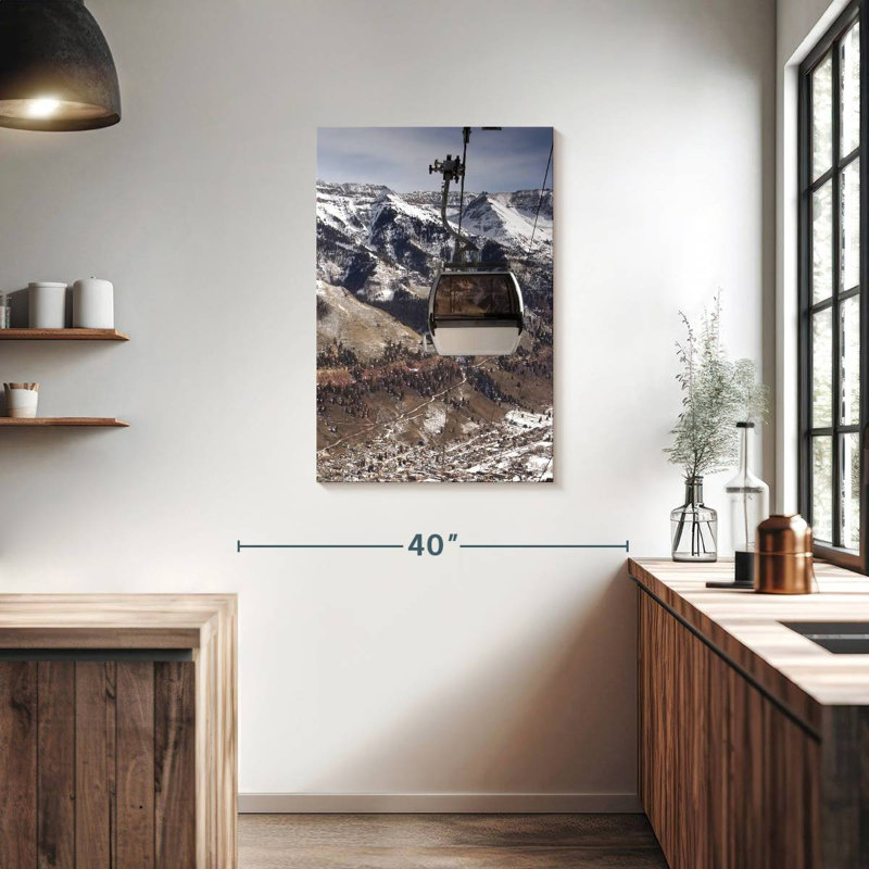 Aime Telluride Cable Car, 36" H x 24" W
