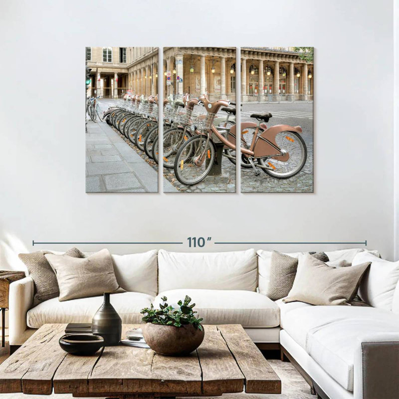 Paris Cycles I, H 48 po x l 74 po