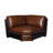 Gabriel 6 - Piece Genuine Leather Match Sectional-1174136407