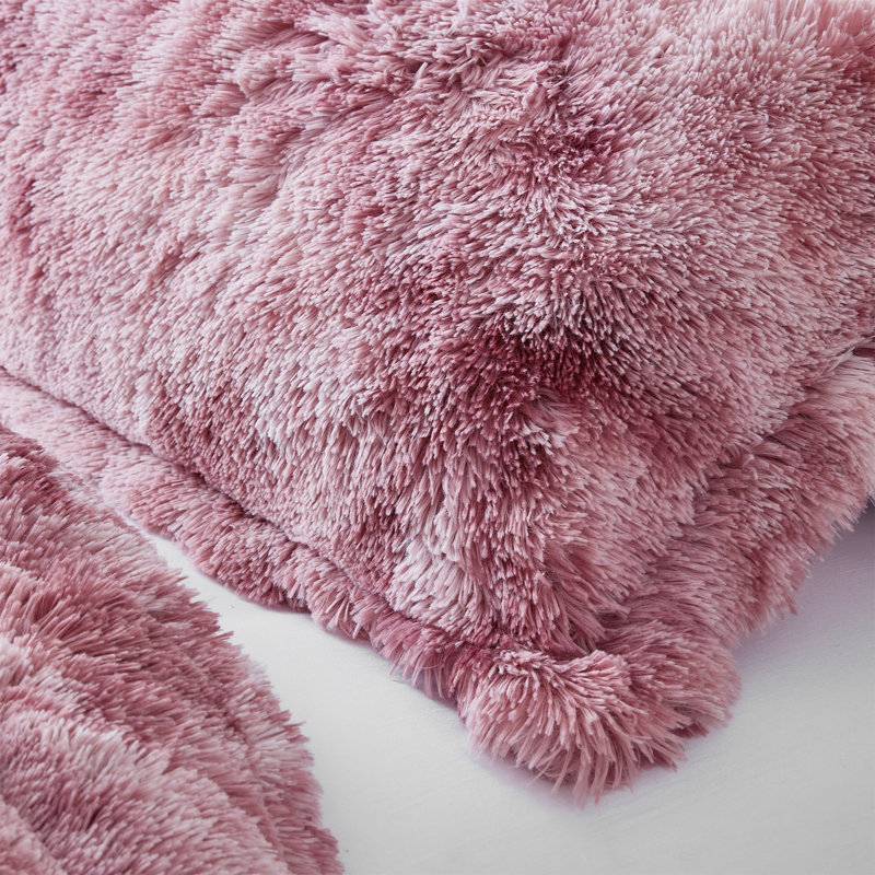 Unicorn Dreamz Polyester Baffle Box Stitch Abstract Comforter, Queen Comforter + 2 Standard Shams, Raspberry Cupcake