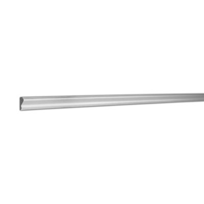 7/16 in x 1-1/8 in x 96 in Plain Recycled Polystyrene Panel Moulding Pro Pack 160 LF