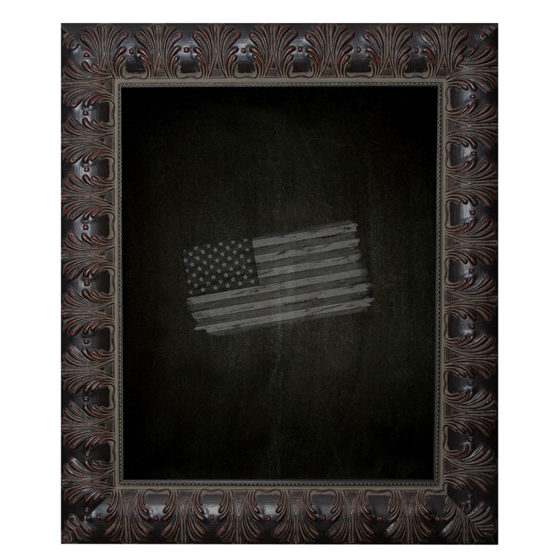 Tableau noir murale à plumes décoratives, 37 po x 31 po