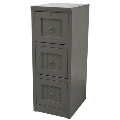 Kayla 17.25'' Wide 3 -Drawer Solid Wood File Cabinet