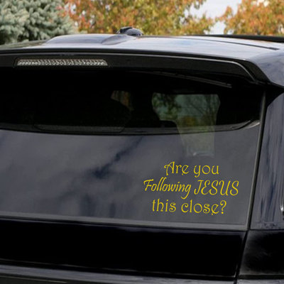 Text & Numbers Non-Wall Damaging Window Decal