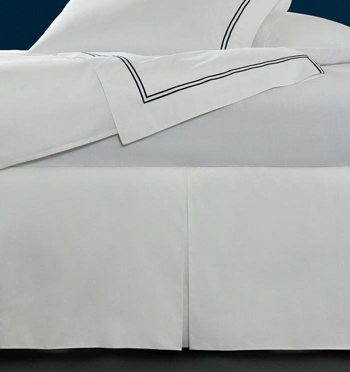 Grande Hotel Tailored Bed Skirt, White, King