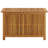 vidaXL Outdoor Storage Box, Deck Box with Lid, 35.4x19.7x22.8 Inches, Solid Acacia Wood, Brown