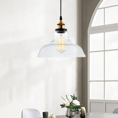 Lundholm 1-Light Dome Pendant 