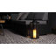 Lanterne hexagonale en métal à piles avec lumières DEL-52674979