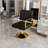 Hydraulic Salon Chair With 360° Swivel, Non-Tilting Design, And High-Density Memory Foam For Ultimate Comfort And Durability