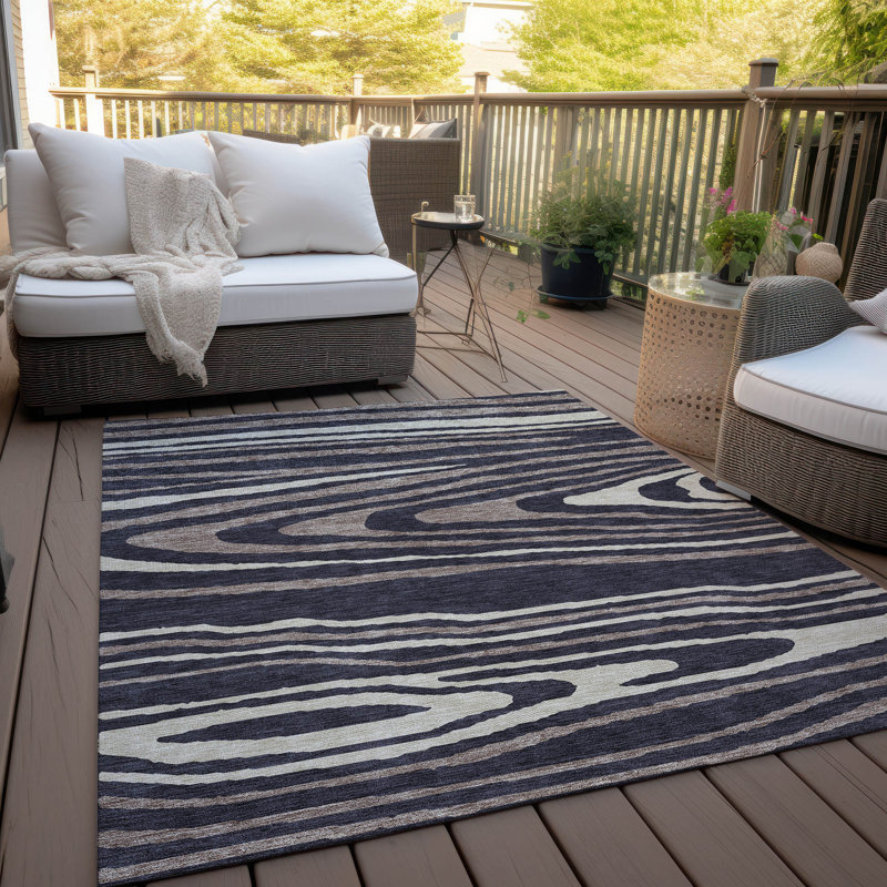 Tapis extérieur Aquaisha, Rectangle 10 pi x 14 pi
