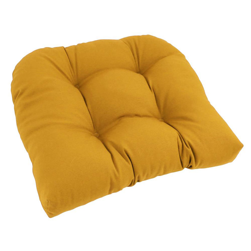Outdoor 5'' Seat Cushion, Sunset, 1