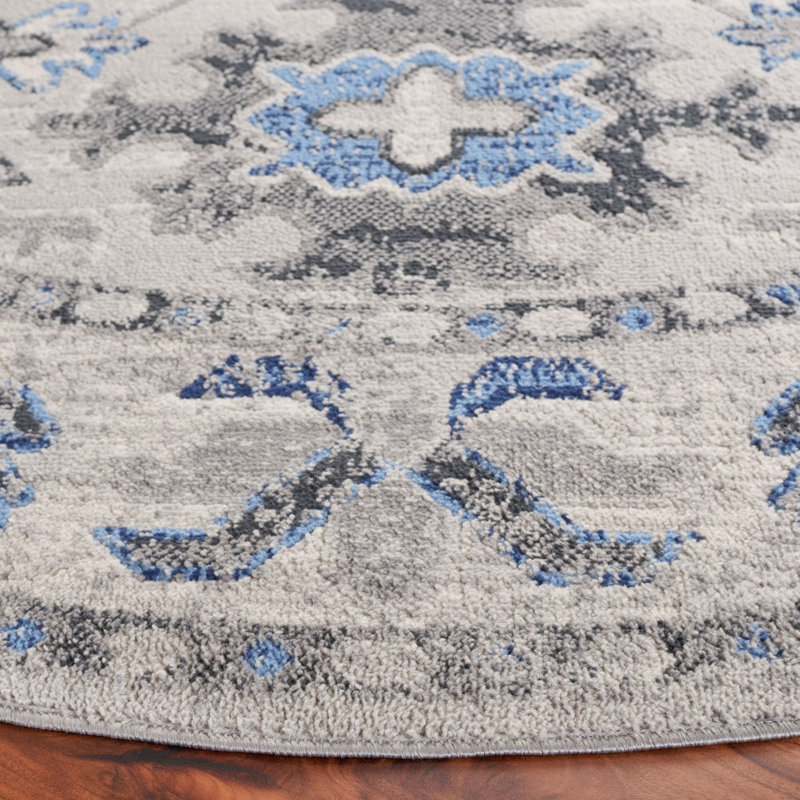 Odyssey Performance Oriental Rug, Round 6'7"