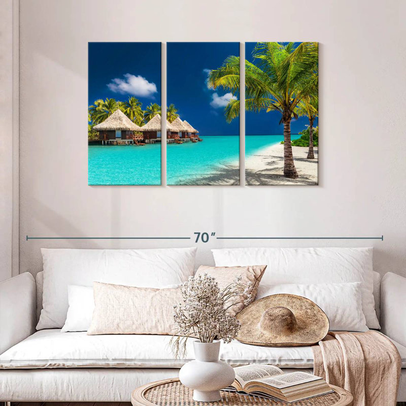 Gillard Maldives Lagoon, H 28 po x l 45 po