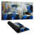 Asbtract drums - 15.75"x31.50" Desk mat