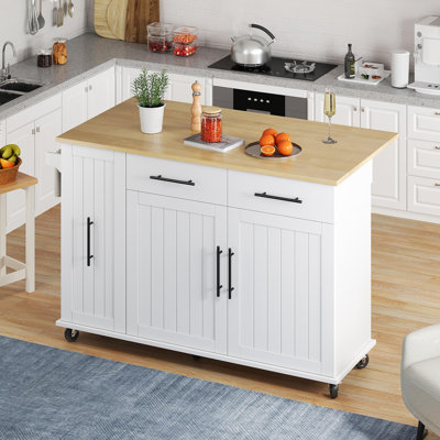 120 cm W Kitchen Island with Top