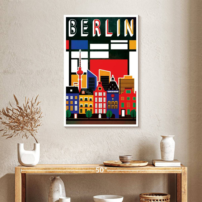 Affiche rétro de Berlin, Berlin