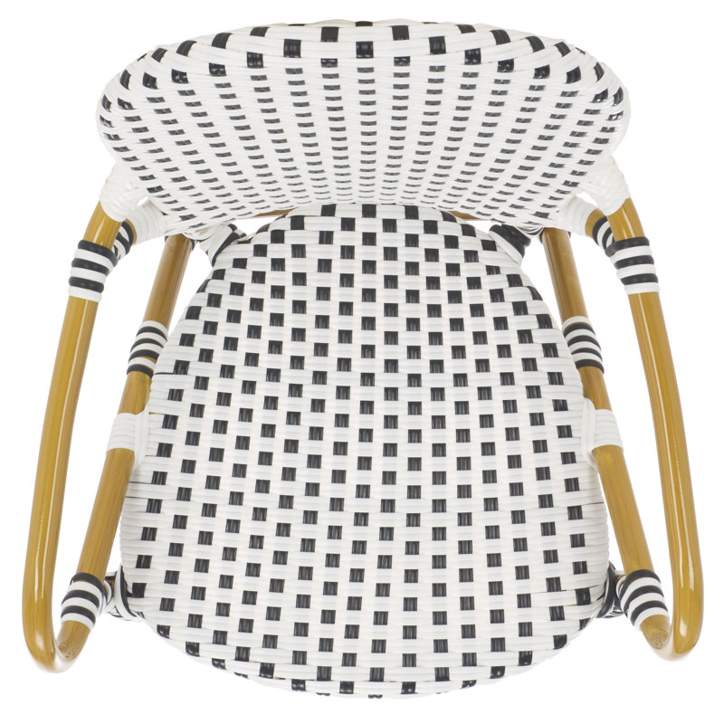 Charlbury Garden Chair, Black/White