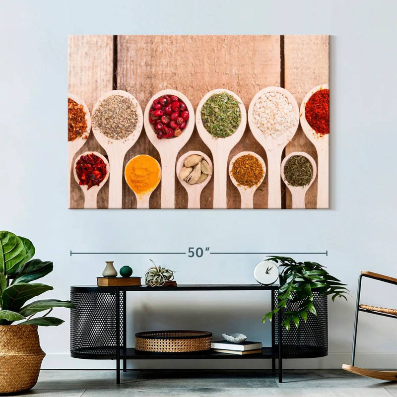Yarlin Exotic Spices, 34" H x 51" W