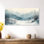 «White Grey Nolan II - White Serene», reproduction d'art sur toile encadrée