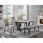 Dining Bench With Contemporary Design