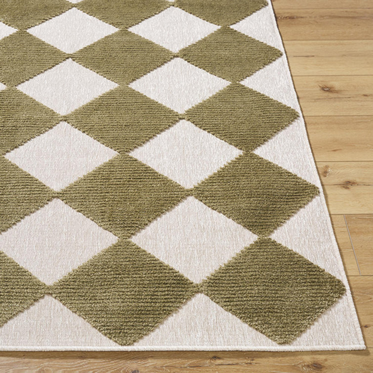 Elli Washable Geometric Indoor Rug