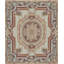 Hand-Knotted High-Quality Red and Green Area Rug