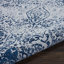 Tapis ivoire / bleu marine à motif abstrait Basham-32554980